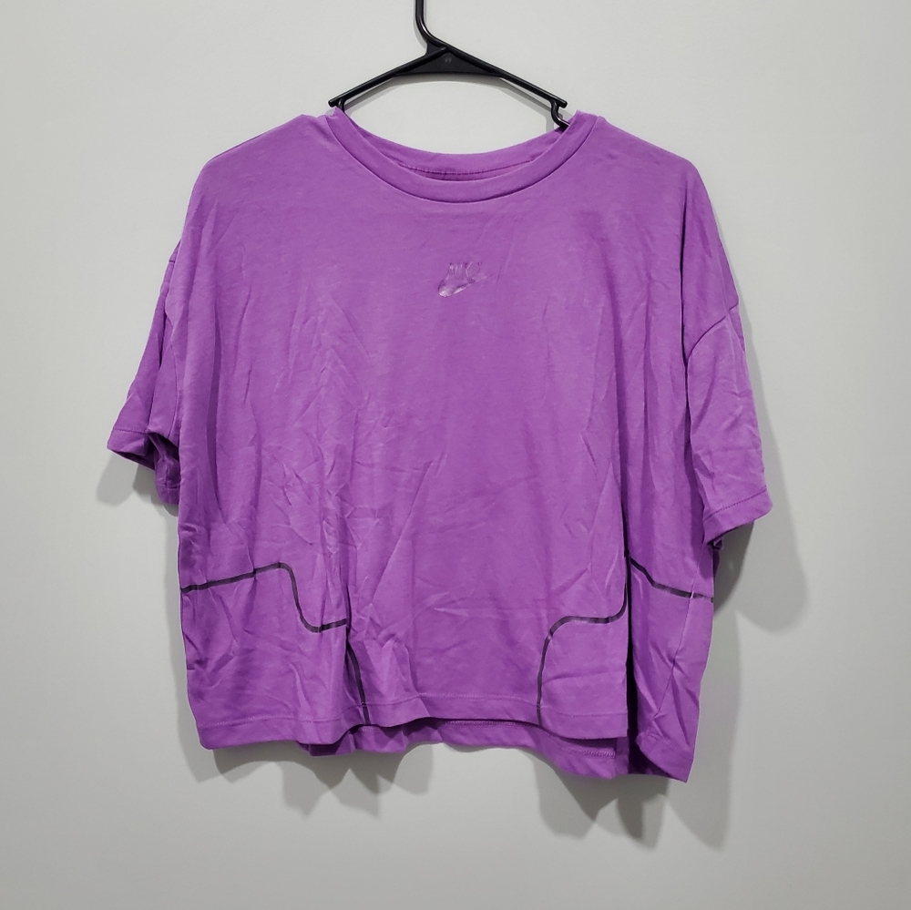 Nike Pro | Purple Dri-Fit Top